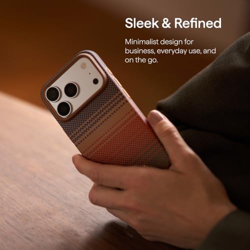 Magnetic Woven Wallet Case with Stand for iPhone 18 Pro 6.3"