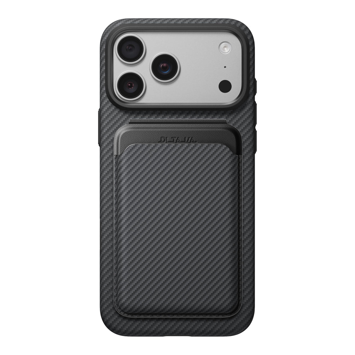 Magnetic Woven Wallet Case with Stand for iPhone 18 Pro 6.3"