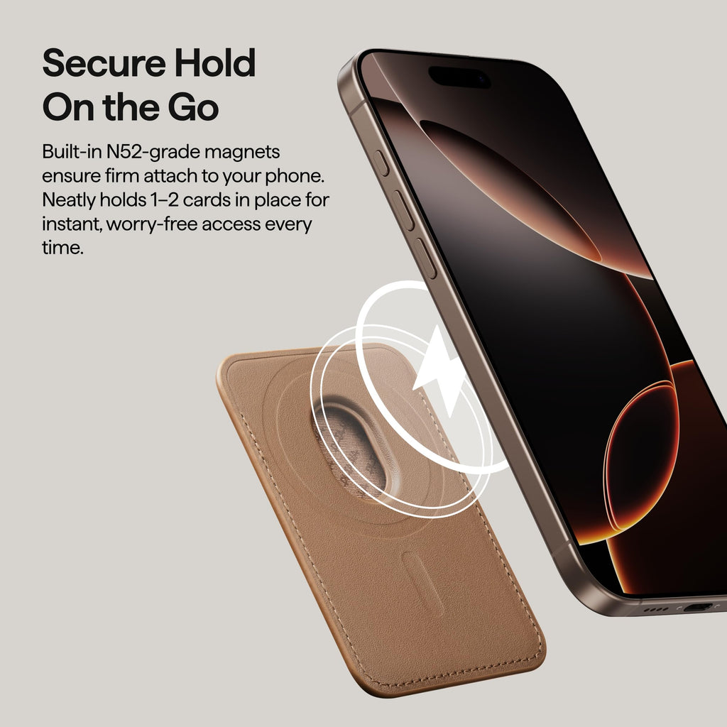Magnetic Woven Wallet Case with Stand for iPhone 18 Pro 6.3"